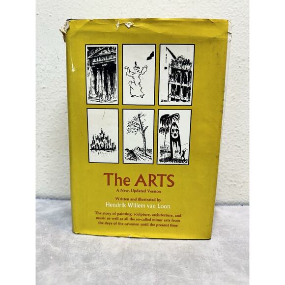The Arts, a new updated version Hardcover by Hendrik Willem van Loon 1974 - Picture 1 of 5
